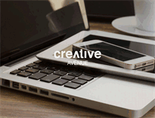 Tablet Screenshot of creativeavenue.co.za